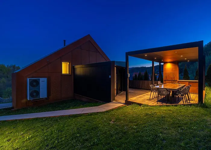 Zerm House With Pool, Jacuzzi & Sauna - Gorski Kotar Chalet Mrkopalj