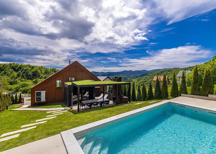 Chalet Zerm House With Pool, Jacuzzi & Sauna - Gorski Kotar