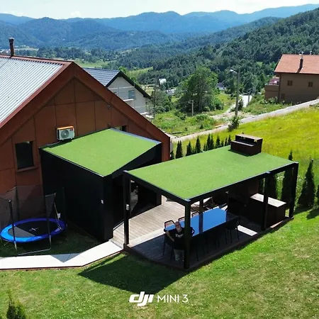 Zerm House With Pool, Jacuzzi & Sauna - Gorski Kotar Chalet Mrkopalj