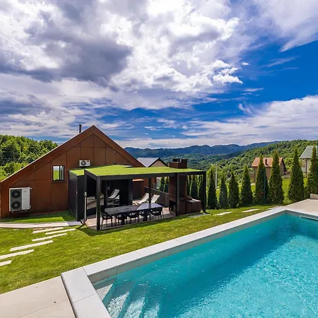 Chalet Zerm House With Pool, Jacuzzi & Sauna - Gorski Kotar