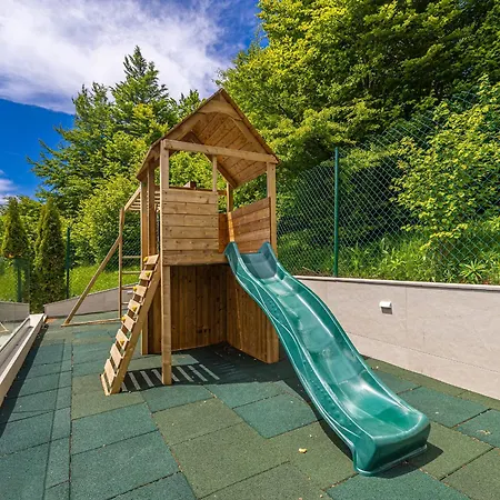 Zerm House With Pool, Jacuzzi & Sauna - Gorski Kotar Chalet Mrkopalj