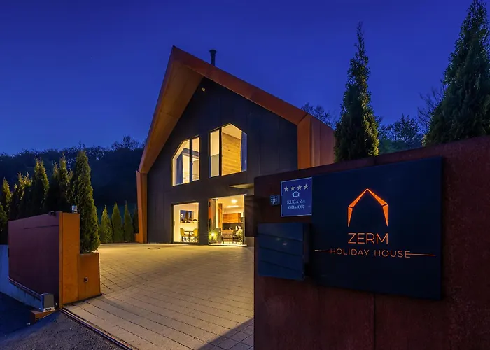 Zerm House With Pool, Jacuzzi & Sauna - Gorski Kotar Chalé